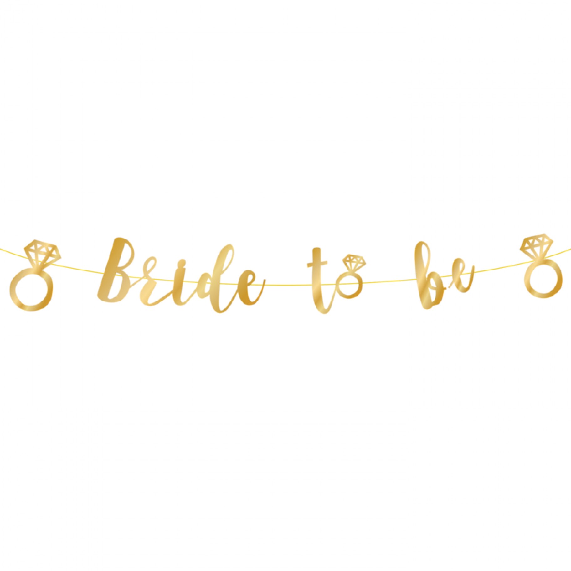 Bänner "Bride to be"