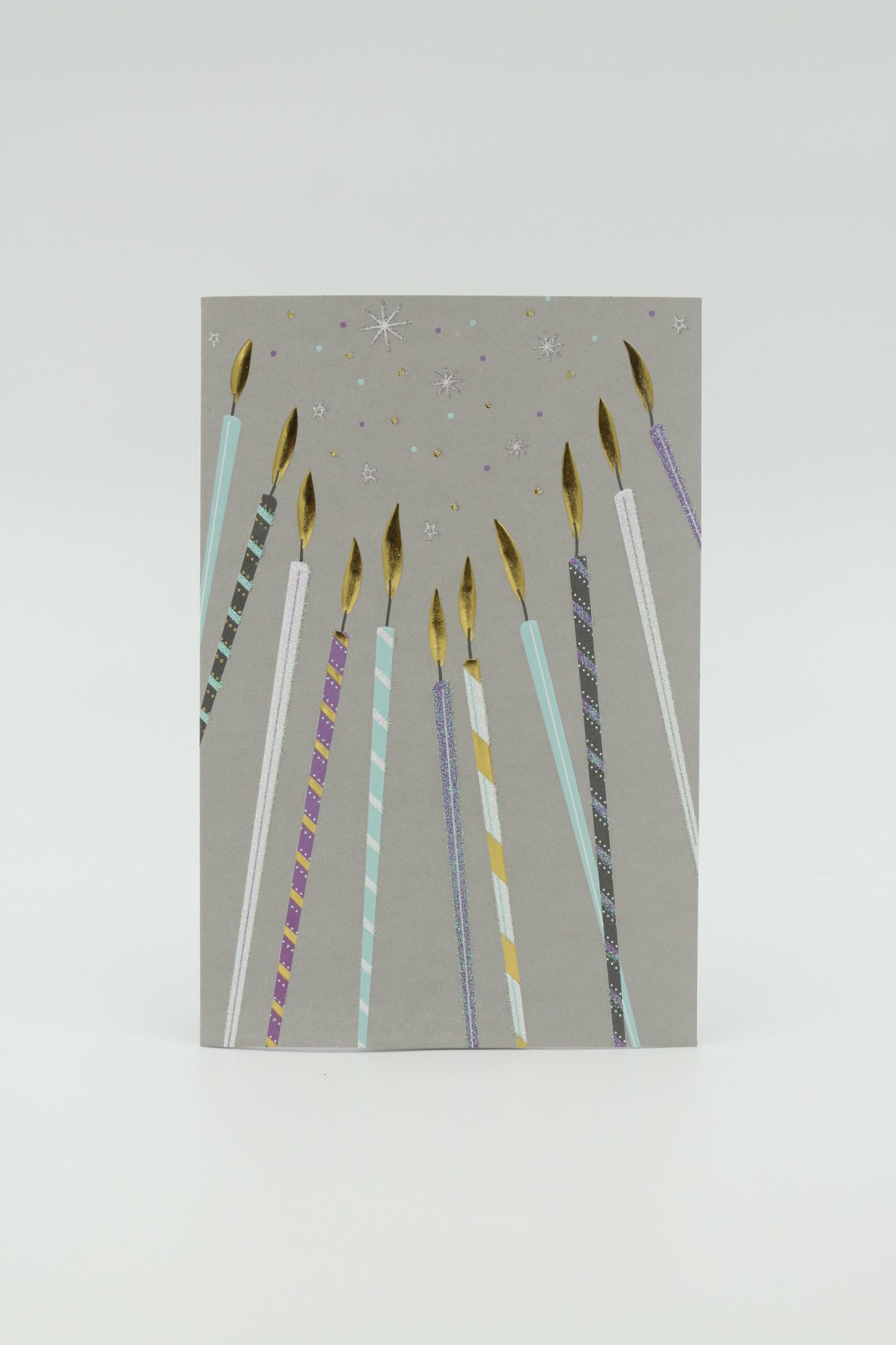 Glitteriga kaetud kaart