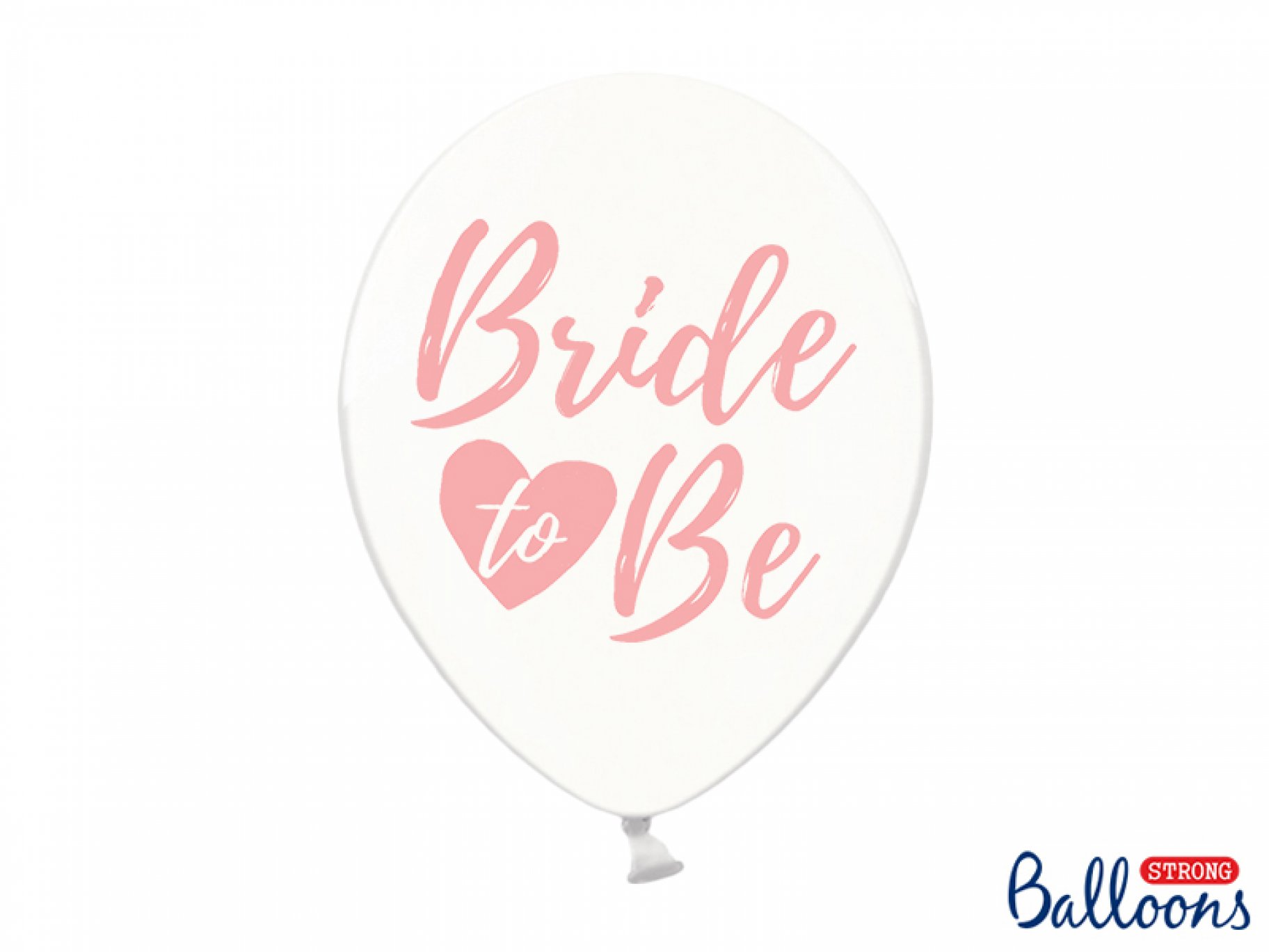 Õhupallid läbipaistvad "Bride to be" kirjaga
