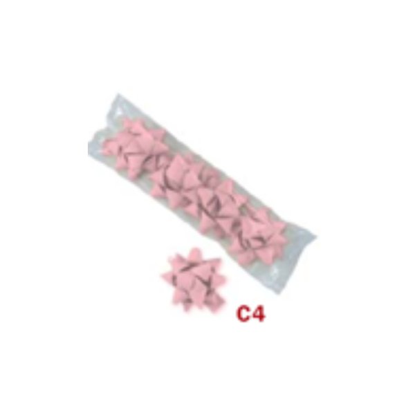 Rosetid - Pakendis 4 Roosat rosetti Ø 6,5cm