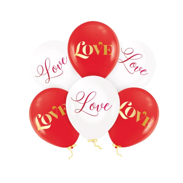 Õhupallid "Love"