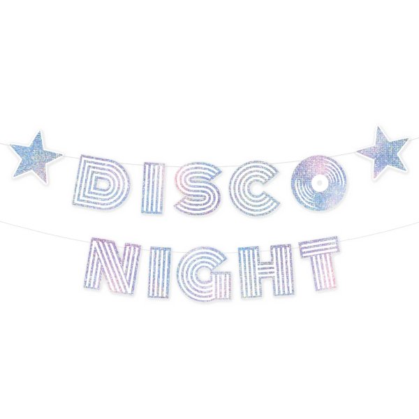 Bänner "Disco Night"