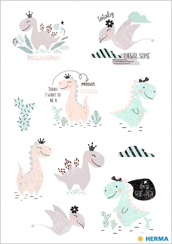 Kleebis "Dinosauruse sõbrad"
