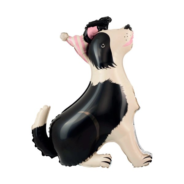Fooliumist iseseisev õhupall "Koer - Bordercollie"