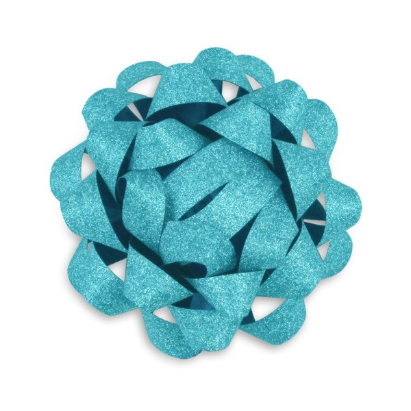 Rosett glitter "Helesinine"