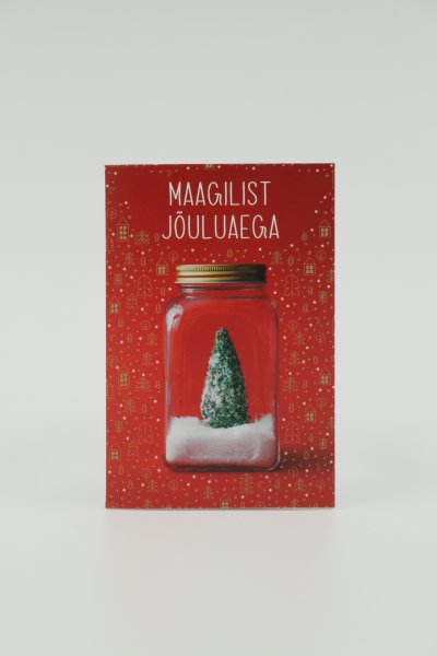 Jõulu minikaart "Maagilist jõuluaega"