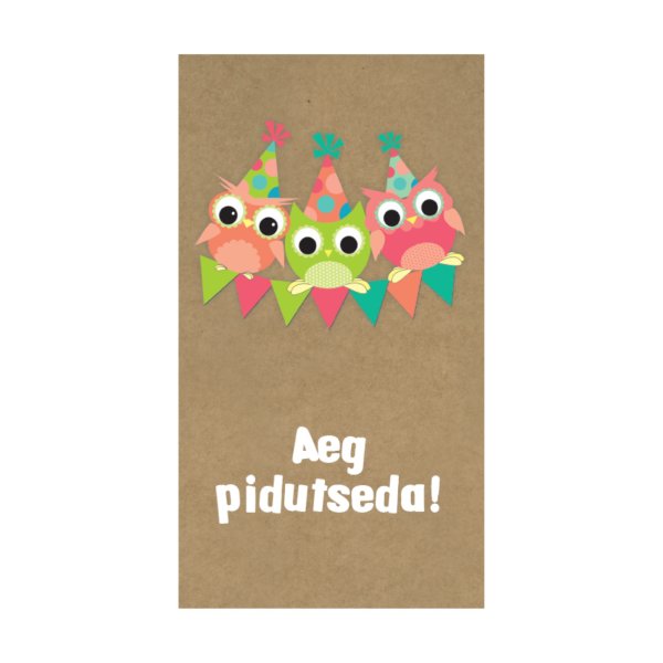 Rahakaart "Aeg pidutseda! "