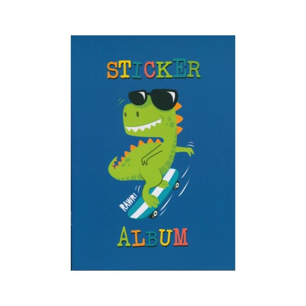 Kleebiste album "Dino"