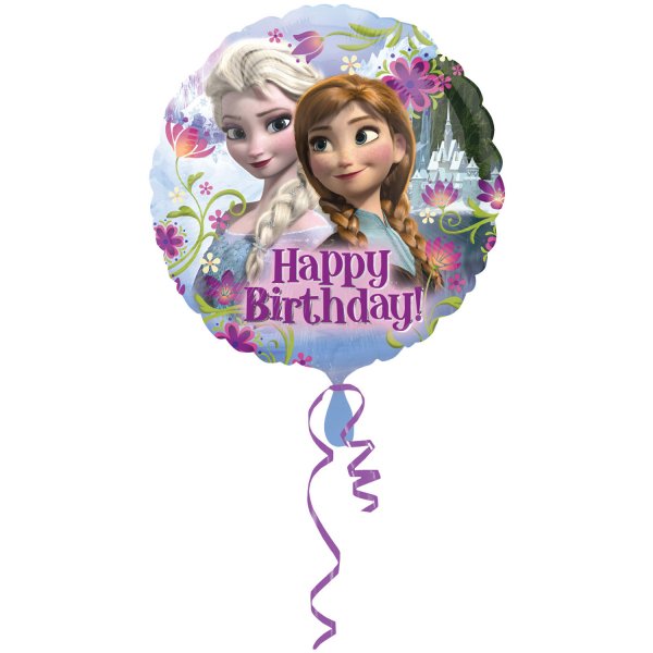 Fooliumist õhupall "Lumekuninganna Elsa - Happy Birthday!"