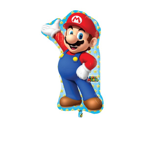 Fooliumist suur õhupall "Super Mario"