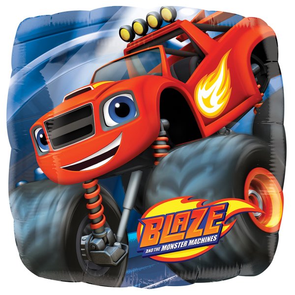 Fooliumist kahepoolne õhupall "Blaze ja Monsterautod"
