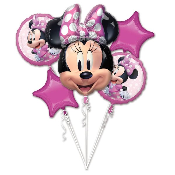 Fooliumist õhupallide komplekt "Minnie Mouse"