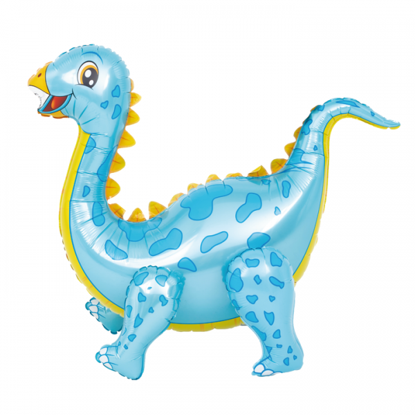 Fooliumist õhupall "4D Sinine dinosaurus"