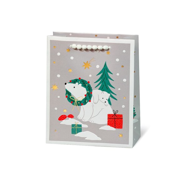 Keskmine kinkekott "Polar Bear"