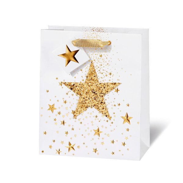 Keskmine kinkekott "Glitter Star"