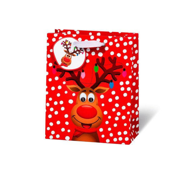 Keskmine kinkekott "Funny Christmas"
