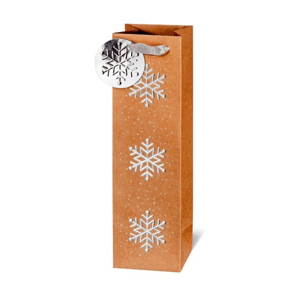 Pudeli kinkekott "Let it snow"