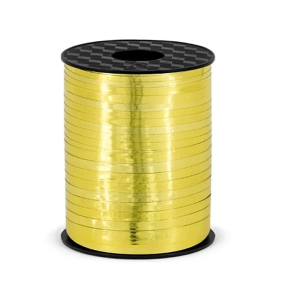 Pakkepael - Läikiv kuldne 5mm/225m