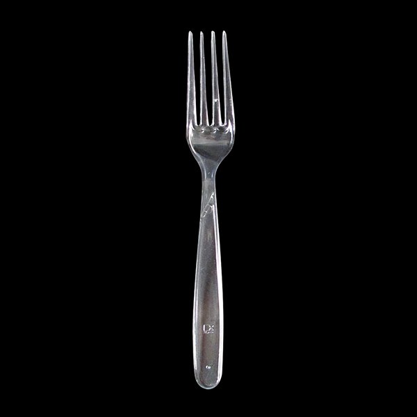 Läbipaistvad plastik kahvlid