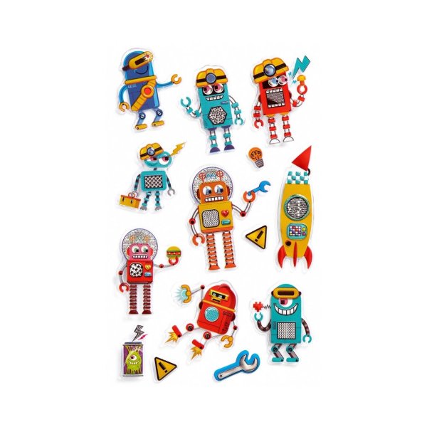 Kleebis "Robotid"