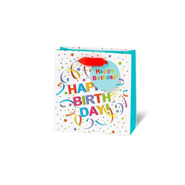 Väike kinkekott "Happy Birthday Fun"