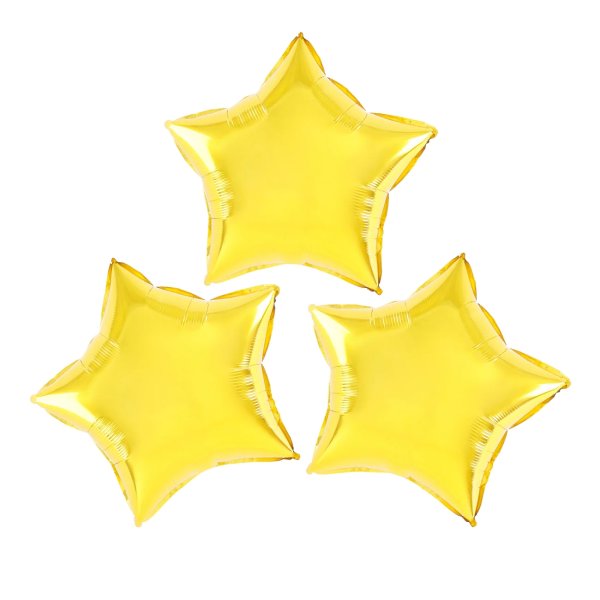 Fooliumist õhupallid "Kuldsed tähed"
