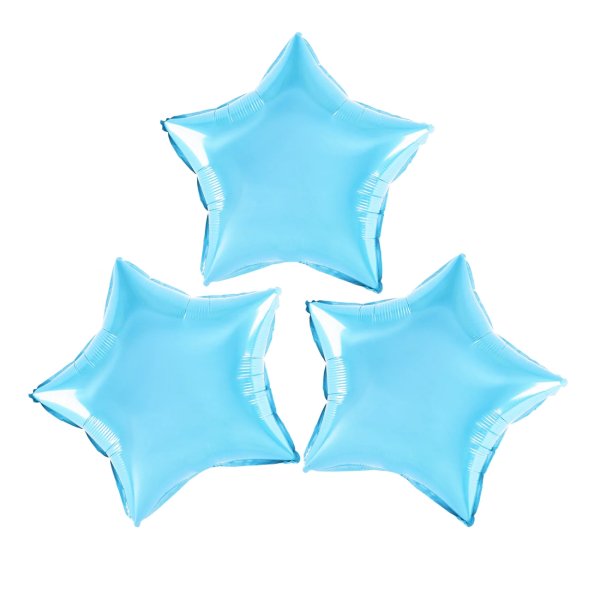 Fooliumist õhupallid "Sinised tähed"