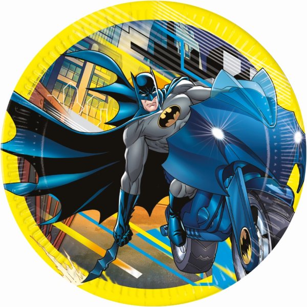 Suured papptaldrikud "Batman Rogue Rage"