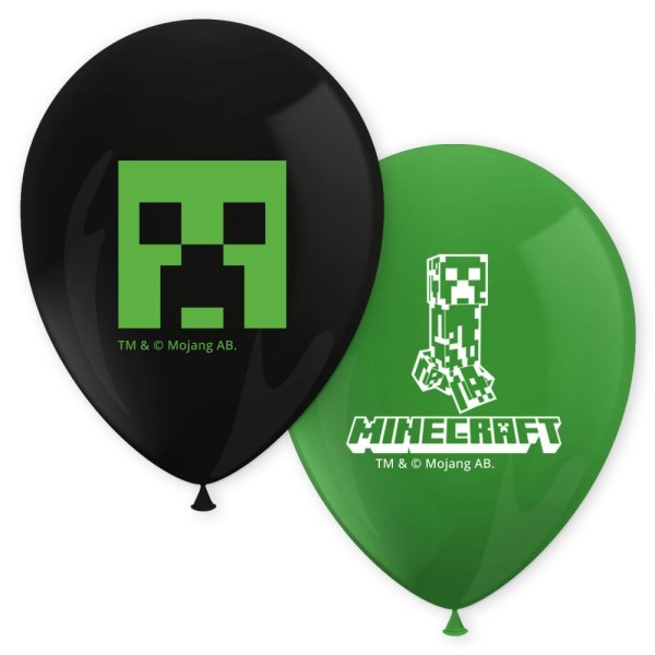 Õhupallid "Minecraft"