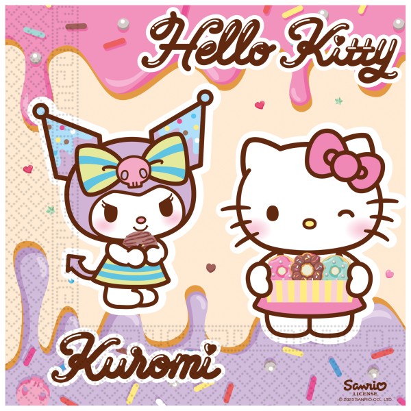 Salvrätid "Hello Kitty & Kuromi"