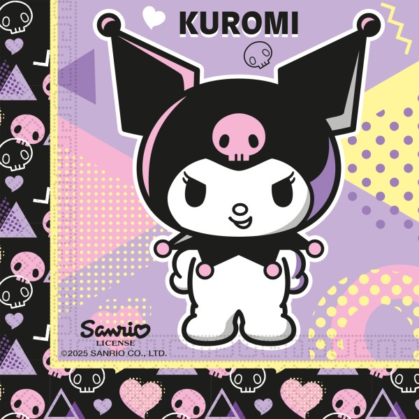 Salvrätid "Hello Kitty Kuromi Pop Art"