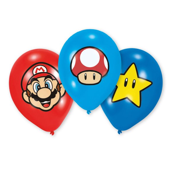 Õhupallid "Super Mario"