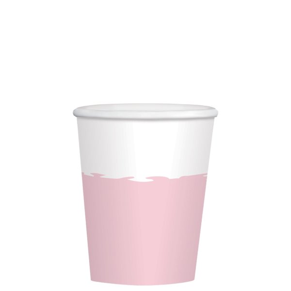 Papptopsid "Pastelne roosa"