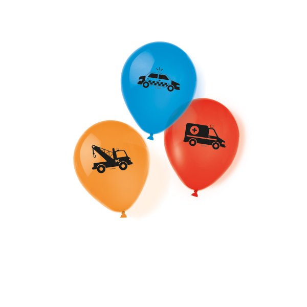 Õhupallid "Päästeautod"