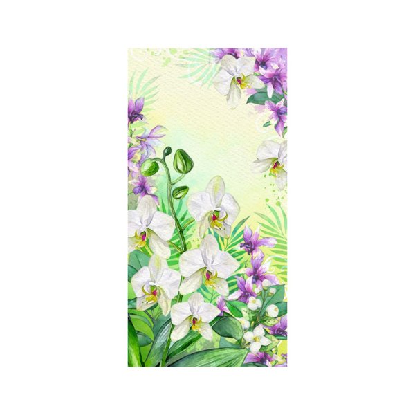 Õnnitluskaart "Orhideed"