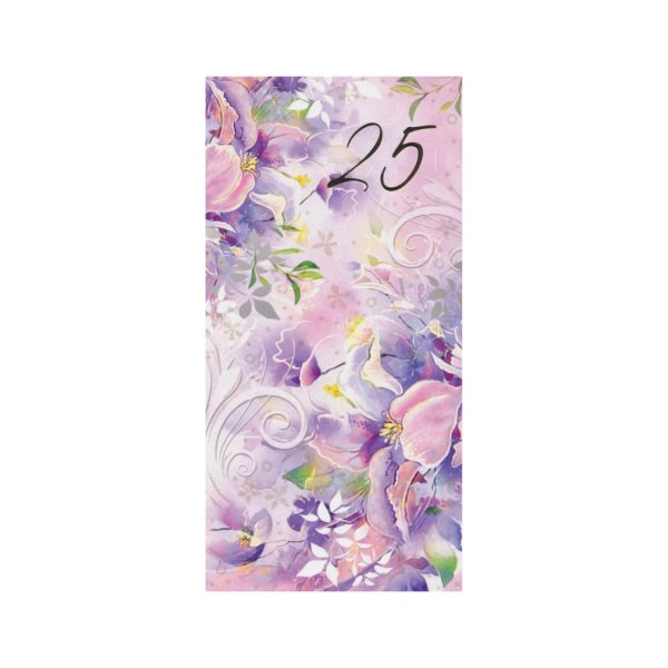 Õnnitluskaart "Lilleline muster 25"