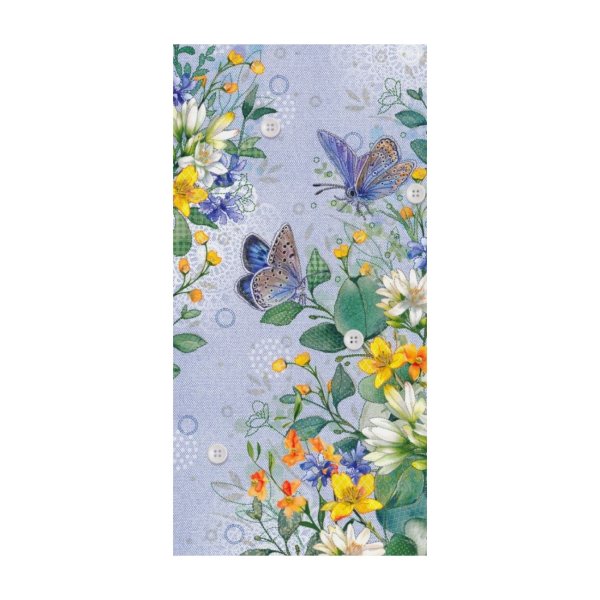 Õnnitluskaart "Sinised liblikad"