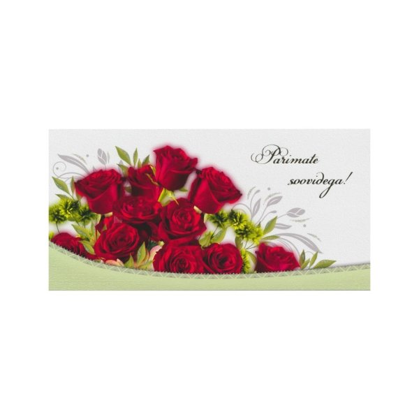 Õnnitluskaart "Parimate soovidega!"