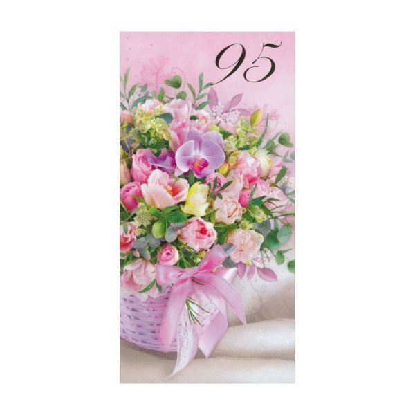 Õnnitluskaart "Kobarroosid 95"