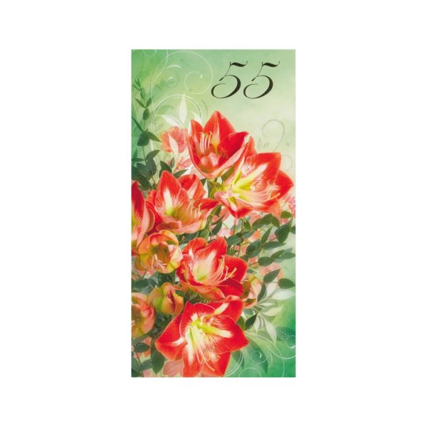 Õnnitluskaart "Liiliad 55"