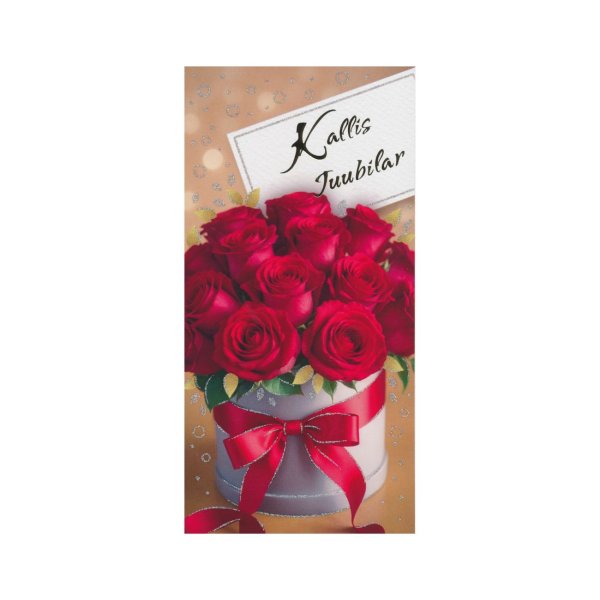 Õnnitluskaart "Uinuvad roosid"