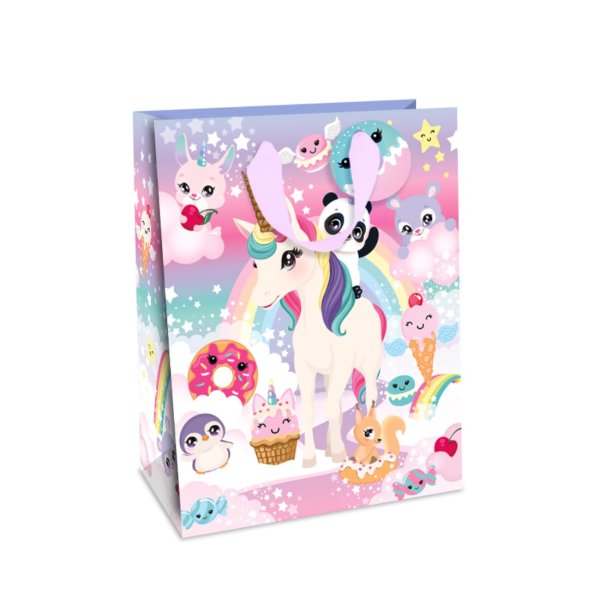 Suur kinkekott "Ükssarvik sõpradega"