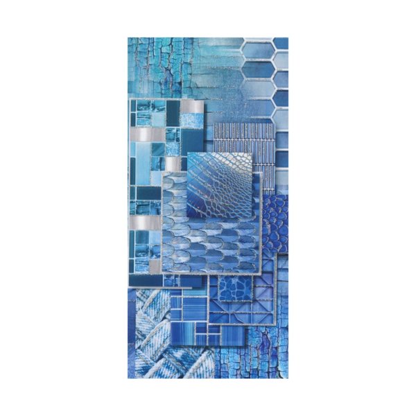 Rahakaart glitteriga "Sinine muster"