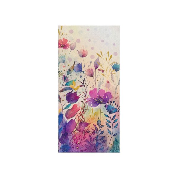 Rahakaart glitteriga "Värvikirev lilleaas"