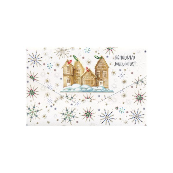 Jõulu rahakaart "Rahulikku Jõuluootust"
