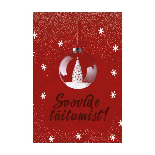 Jõulukinkekott - Keskmine "Soovide täitumist! "