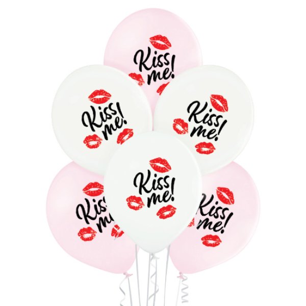 Õhupallid "Kiss Me"