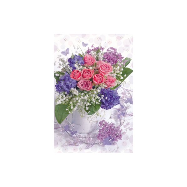 Õnnitluskaart "Piibelehe kimp"