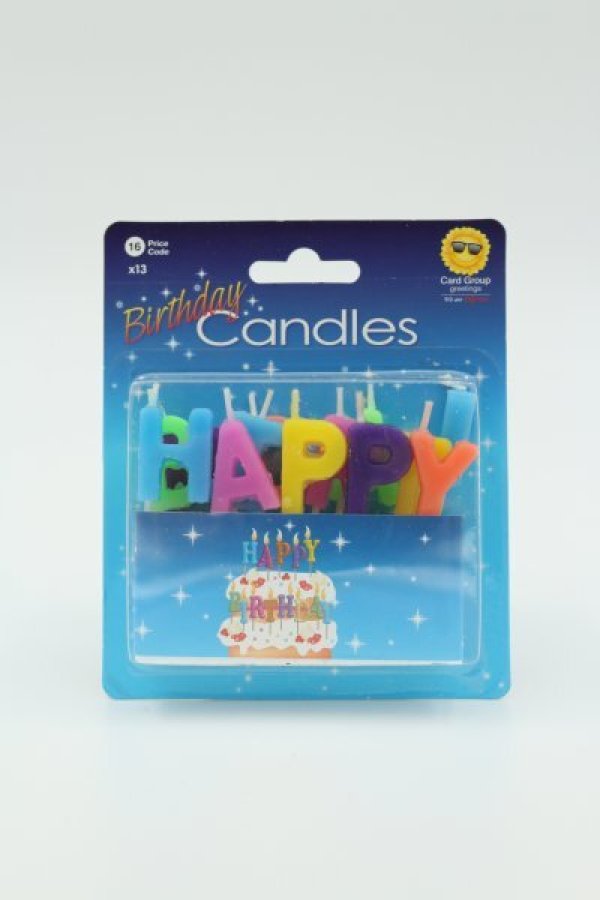 Tordiküünlad "Happy Birthday"