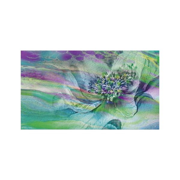 Rahakaart glitteriga "Abstraktne lill"